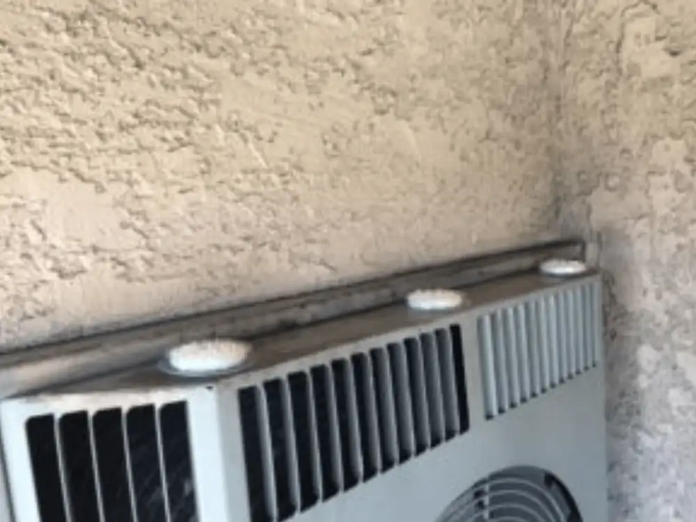 Optical Gel™ dishes on rooftop HVAC equipment