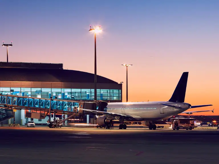 Airport apron and loading area protected with Bird Barrier bird control by Roofco