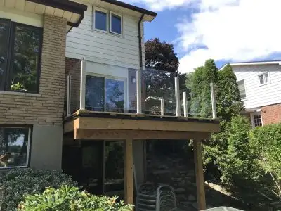 A S.T.A.R. railing installation by Roofco